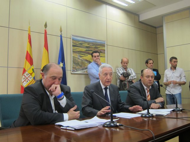 Rueda de prensa tras la reunión de la Mesa de la Sequía.