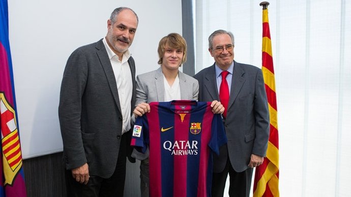 Alen Halilovic con Andoni Zubizarreta