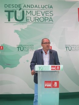 El secretario de Organización del PSOE-A, Juan Cornejo