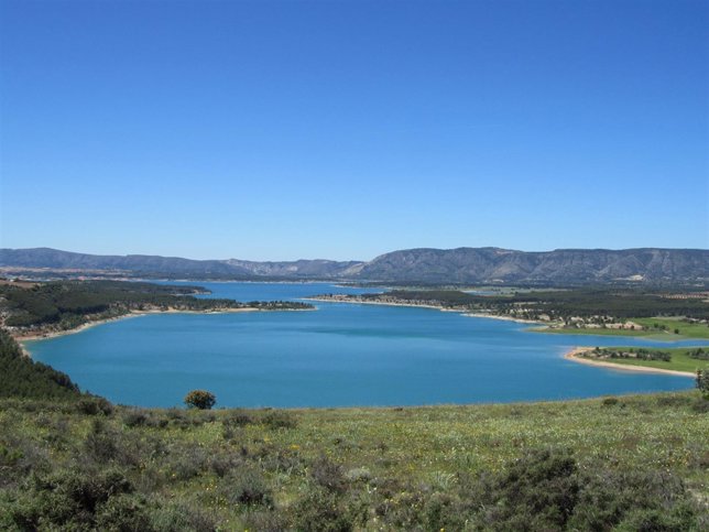 Agua, embalse, pantano, naturaleza, árboles
