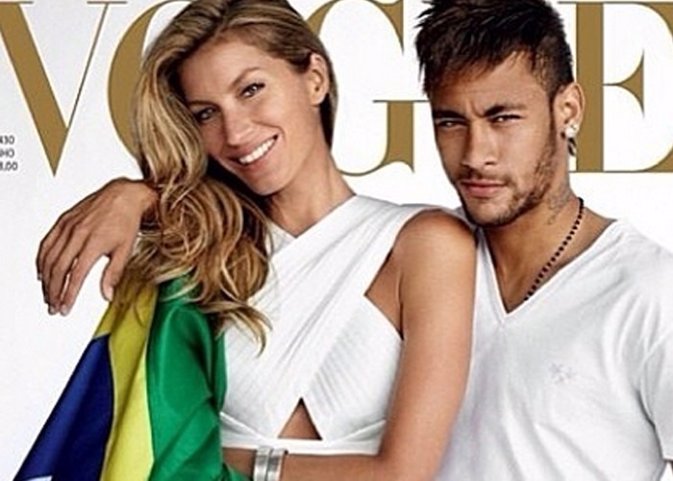 Neymar y Gisele Bündchen, los nuevos protagonistas de Vogue Brasil