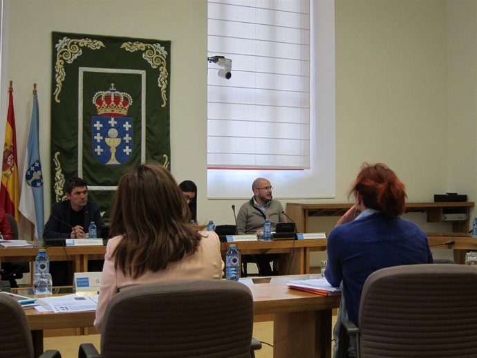 Anxo Queiruga (Cermi) en comisión parlamentaria.