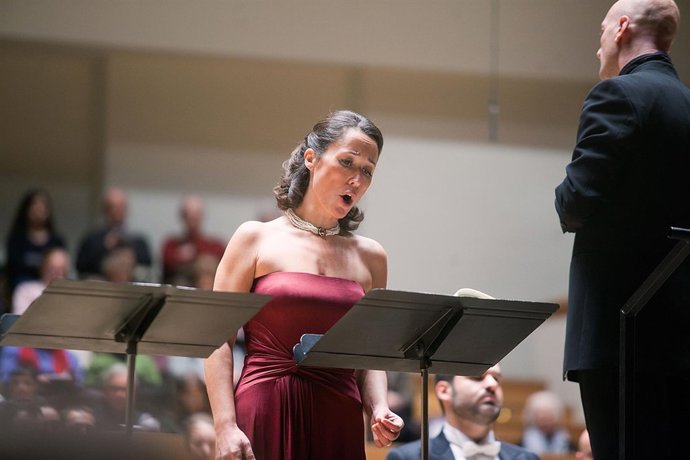 La mezzosoprano Eugenia Burgoyne