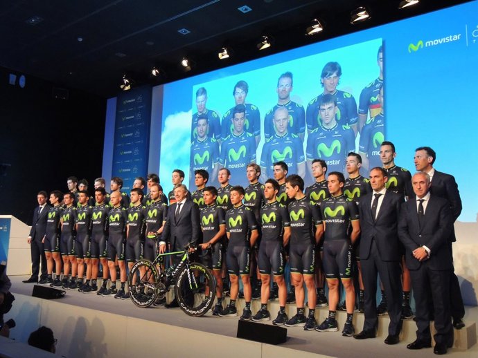 Presentación equipo Movistar 2014