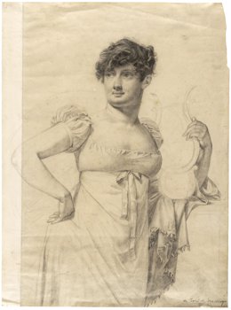 Retrato de dama de José de Madrazo