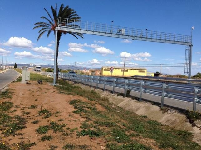 Radar por tramo en Amposta