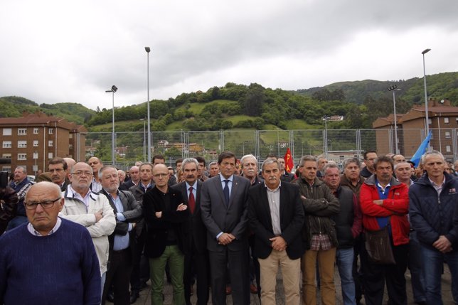Homenaje en Mieres a los mineros turcos fallecidos