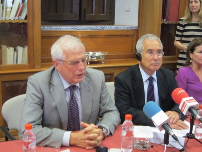 Josep Borrell y Lord Nicholas Stern