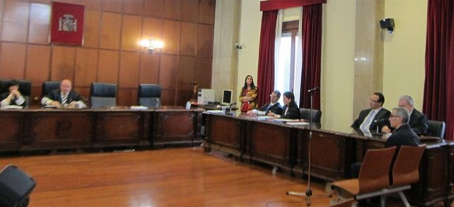 Sala de vistas de la Audiencia Provincial de Jaén