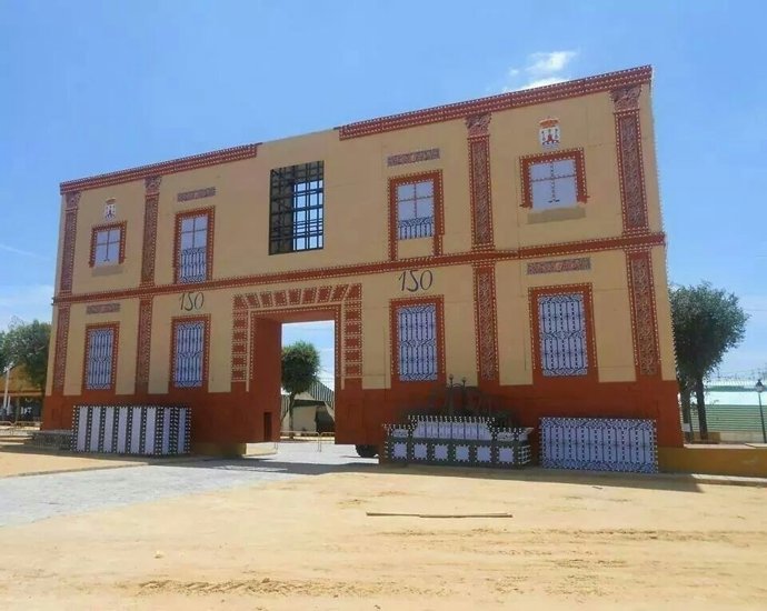 La portada representa a la 'Casa Matías'. 