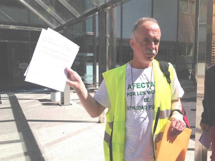 Javier Rugama, de afectados de Montes