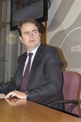 El portavoz del Gobierno de Aragón, Roberto Bermúdez de Castro.