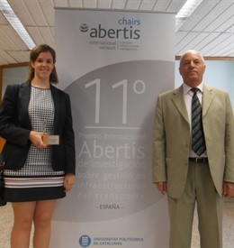Ganadora del Premio Abertis a la investigación en infraestructuras