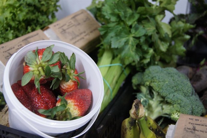Recurso para frutas, verduras