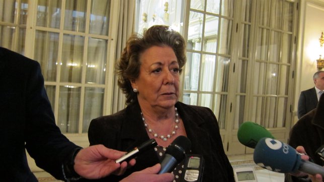 La alcaldesa de Valencia, Rita Barberá. Archivo