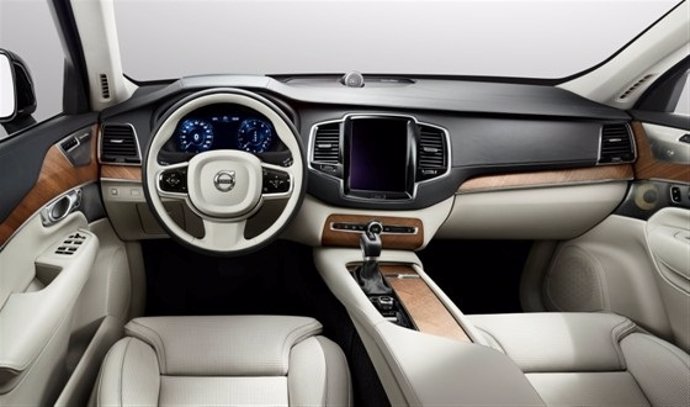 Interior del Volvo XC90