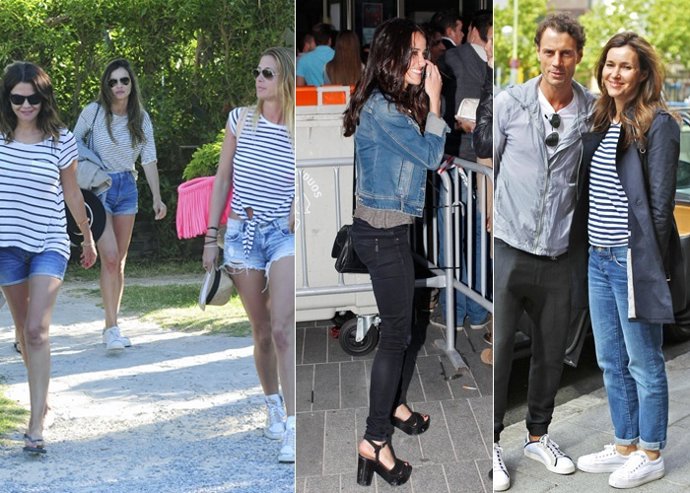 VIP Style: los jeans y el look marinero irrumpen armarios de nuestras 'celebs'