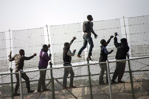 Inmigrantes en Melilla