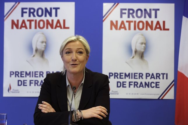 Marine Le Pen, líder del Frente Nacional