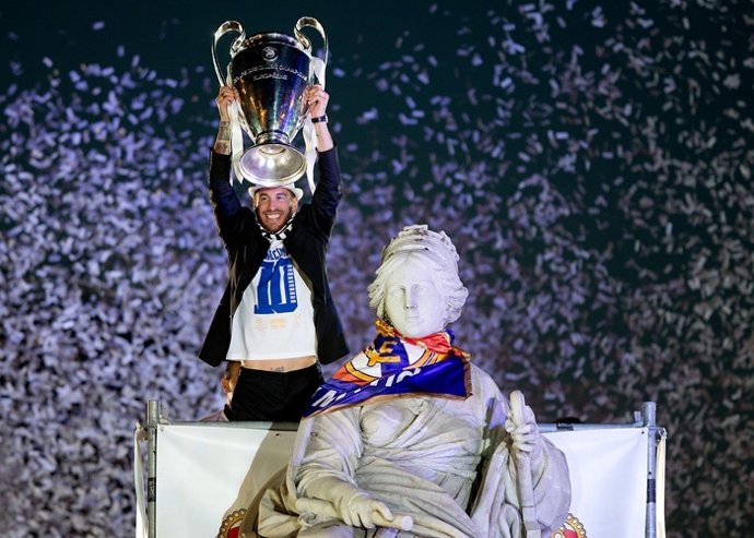 Sergio Ramos, el alma de la fiesta por la décima
