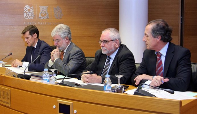 Alfredo Castelló en la Comisión de Agricultura de las Corts