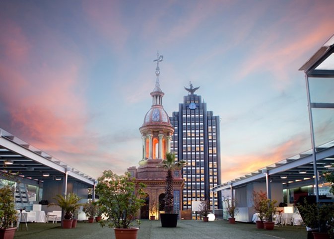 Terraza ABC Serrano Madrid Castellana cenas