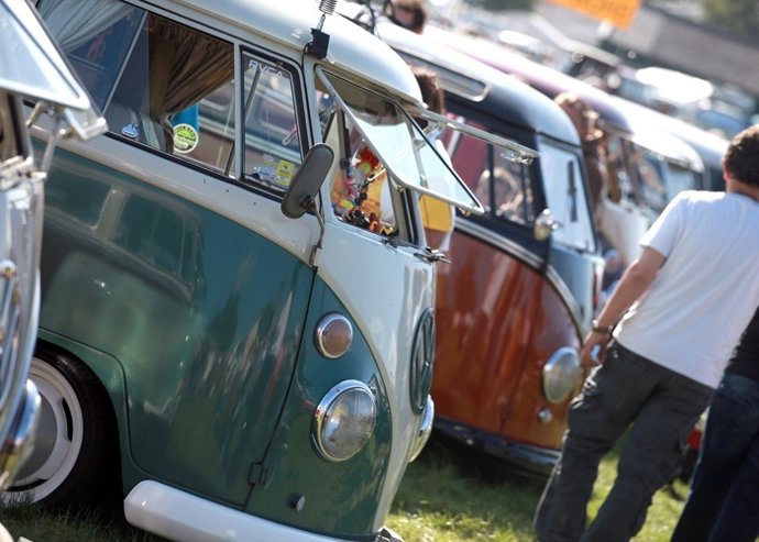 Girona acoge la mayor concentración de la FurgoVolkswagen