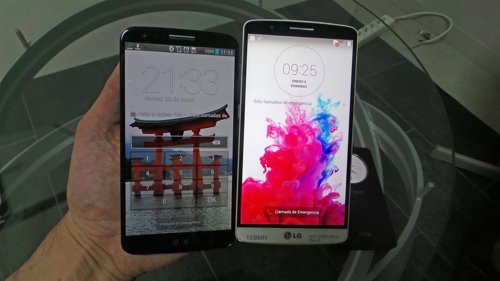 Comparamos el LG G3 y el LG G2