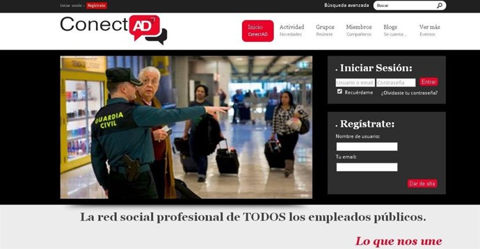 ConectAD, red social para empleados públicos