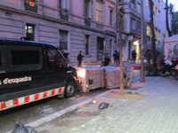 Successos.- L'Ajuntament xifra en 53.000 euros els danys després dels incidents a Can Vies