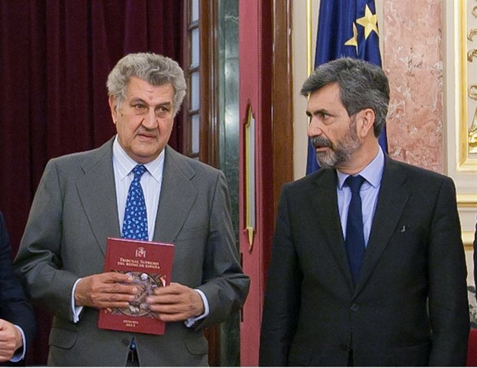 Jesús Posada y Carlos Lesmes 