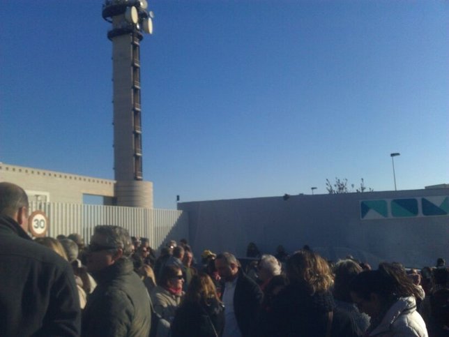 Protesta cierre RTVV