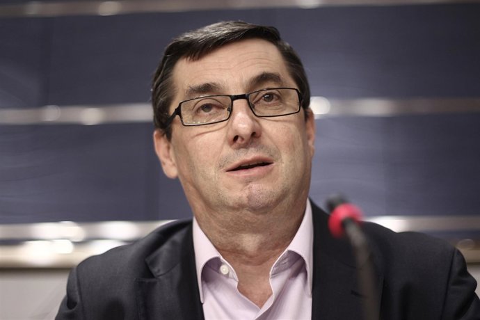 El diputado Centella en el Congreso de los Diputados