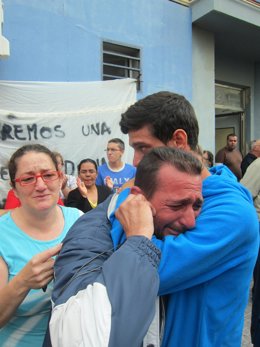 La mujer que intentó quemarse a lo bonzo junto a su marido y a su hijo