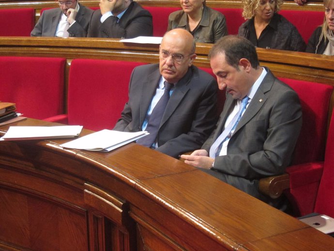 Boi Ruiz, Ramon Espadaler, consellers de la Generalitat