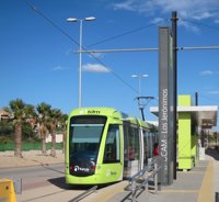 Tranvía de Murcia supera los 11 millones de viajeros