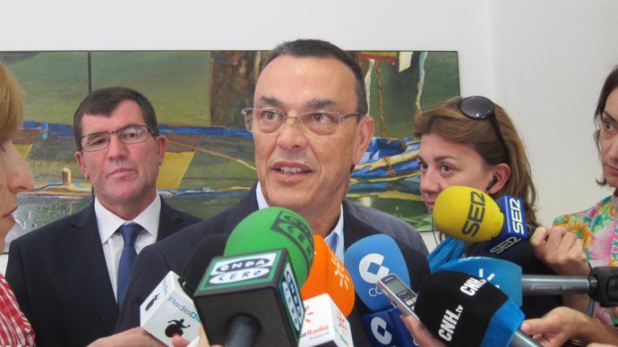 El secretario general del PSOE de Huelva, Ignacio Caraballo.