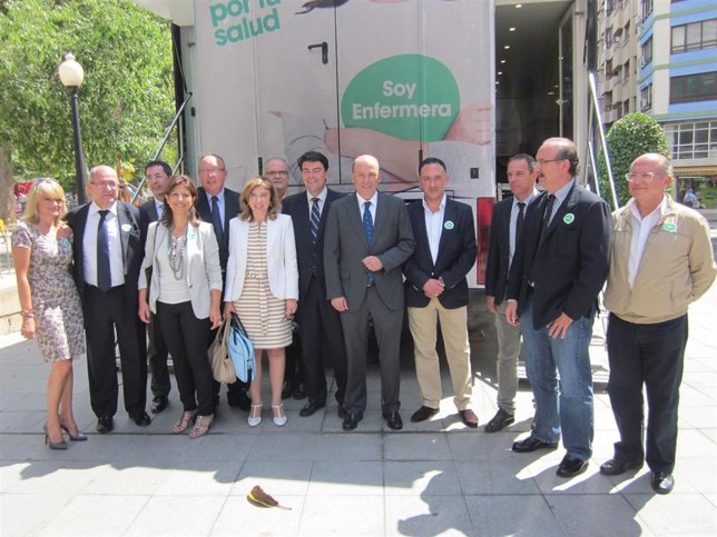 Ibañez en la feria de Satse