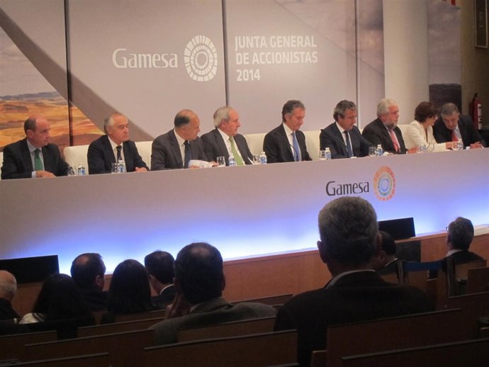 Junta de accionistas de Gamesa