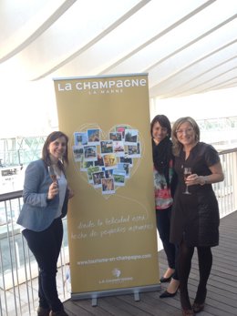 Presentación de la región francesa de la champagne en málaga