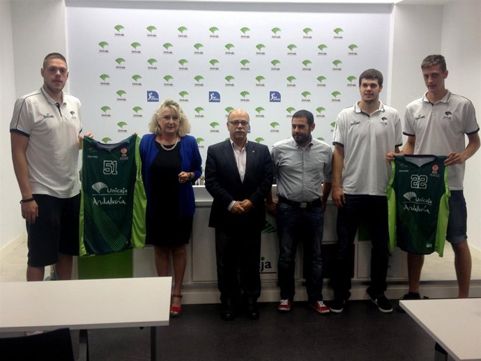 Unicaja Obra Social Dolores Cano baloncesto Eduardo García Dejan Todorovic 