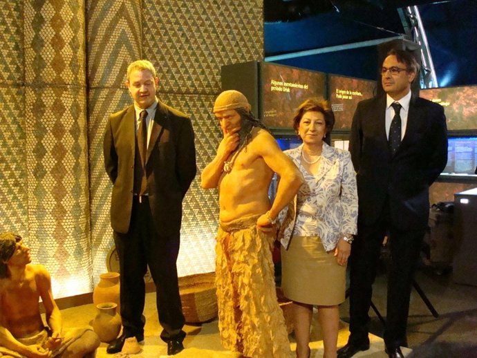 Inauguración de la exposición del Neolítico de la Obra Social La Caixa