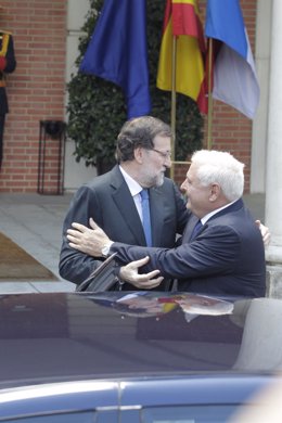 Mariano Rajoy y Ricardo Martinelli