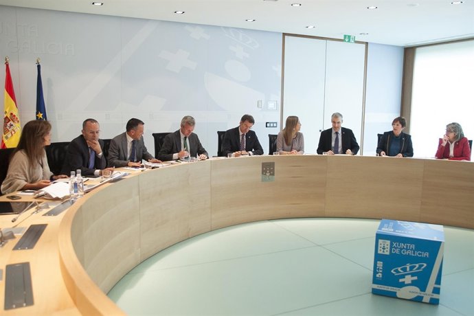 O mandatario galego presidirá a reunión semanal do Consello da Xunta. Na sala de