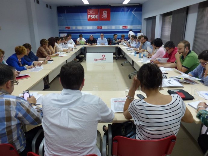Reunión de la Comisión Ejecutiva Regional del PSOE