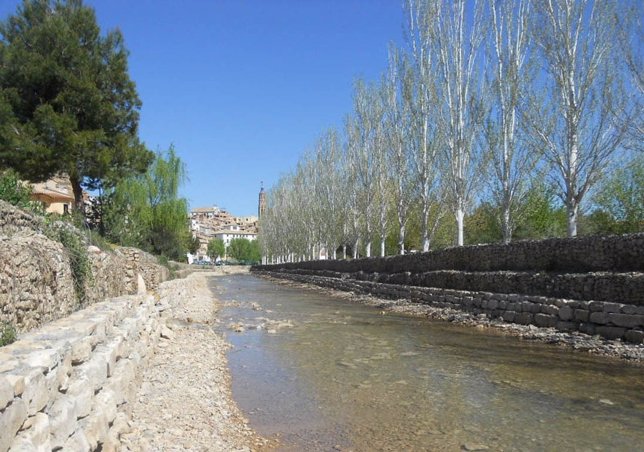 Río Martín, a su paso por Albalate del Arzobispo