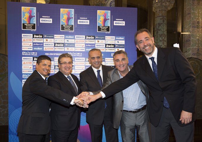 José Luis Sáez Juan Antonio Orenga sorteo Mundial España 2014