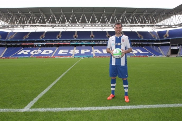 El jugador del RCD Espanyol Anaitz Arbilla