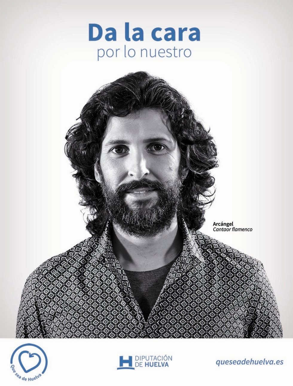 Arcángel en el cartel de la campaña 'Da la cara por lo nuestro'. 