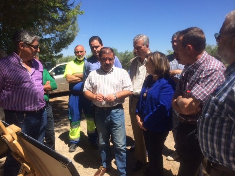 Presentación del arreglo de la carretera de Martos a Monte Lope Álvarez